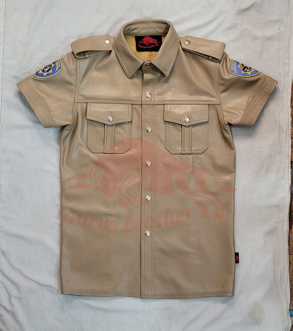 Leather CHP Uniform