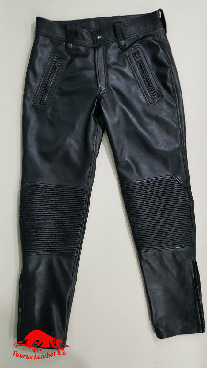 TAURUS LEATHER Sheep Leather Biker Style Pant – Taurus Leather